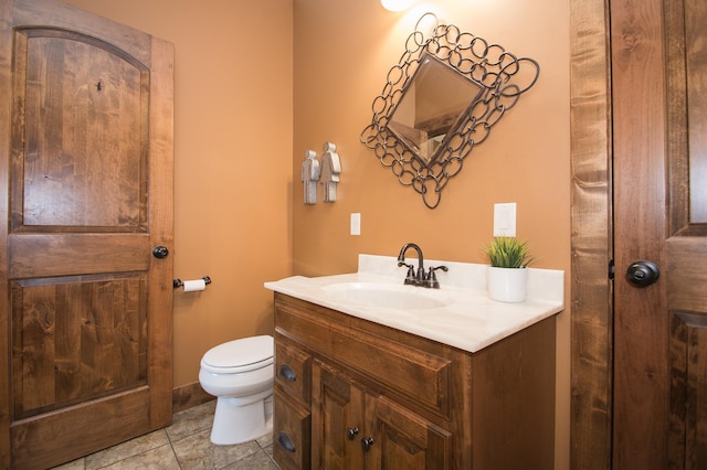 8271 Barton Ave NW, Buffalo, MN 55313 - bathroom with vanity and tile patterned floors