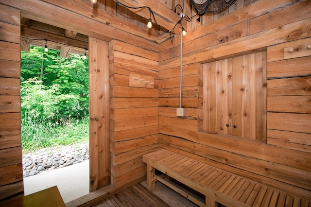 8271 Barton Ave NW, Buffalo, MN 55313 - sauna / steam room with wooden walls