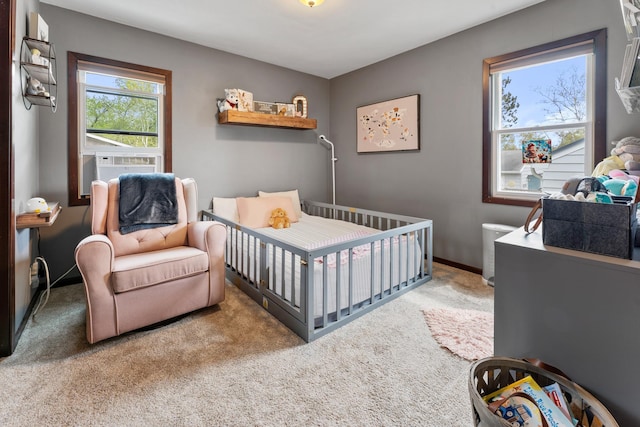 632 Quince St, Duluth, MN 55811 - bedroom with carpet floors and cooling unit