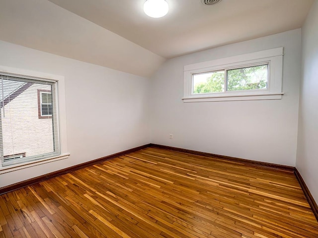 4021 Colfax Ave N, Minneapolis, MN 55412 - bonus room with vaulted ceiling and hardwood / wood-style floors