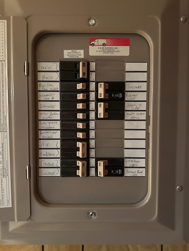 925 Willow St W, Detroit Lakes, MN 56501 - utility room featuring electric panel