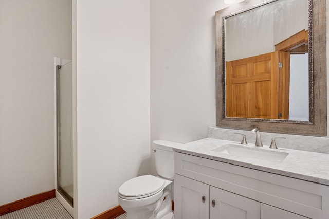 30 Main St S Unit 5E, Pine City, MN 55063 - bathroom featuring vanity and a stall shower