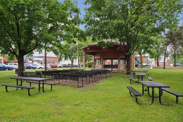 30 Main St S Unit 5E, Pine City, MN 55063 - surrounding community featuring a yard and a gazebo