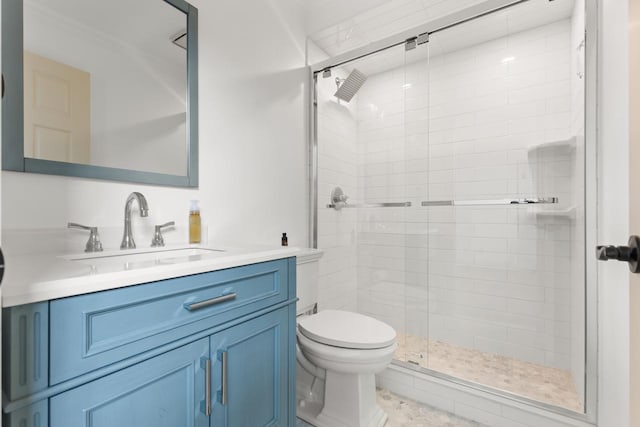 11193 Bluestem Ln, Eden Prairie, MN 55347 - bathroom with a stall shower and vanity