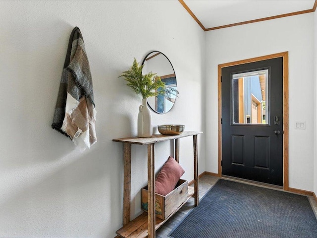 33498 175th St NE, Morrill Twp, MN 56329 - entrance foyer with crown molding and baseboards