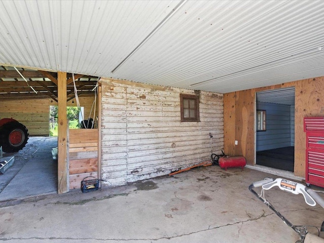 33498 175th St NE, Morrill Twp, MN 56329 - view of patio / terrace with an exterior structure and an outbuilding