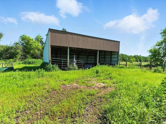 33498 175th St NE, Morrill Twp, MN 56329 - view of pole building with a detached carport