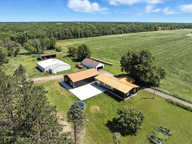 33498 175th St NE, Morrill Twp, MN 56329 - aerial view of sparsely populated area with a forest