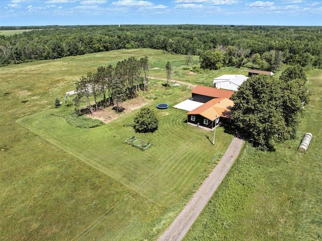 33498 175th St NE, Morrill Twp, MN 56329 - view of rural area featuring a forest