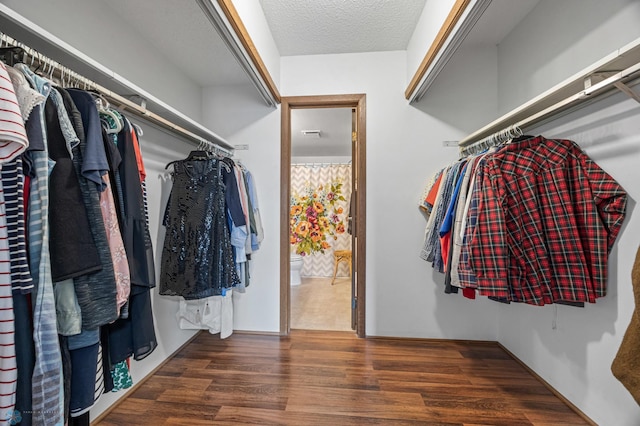 1110 3rd Ave N Unit 201E, Fargo, ND 58102 - walk in closet featuring wood finished floors