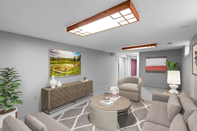 947 Stryker Ave W, Saint Paul, MN 55118 - living room featuring carpet floors and baseboards