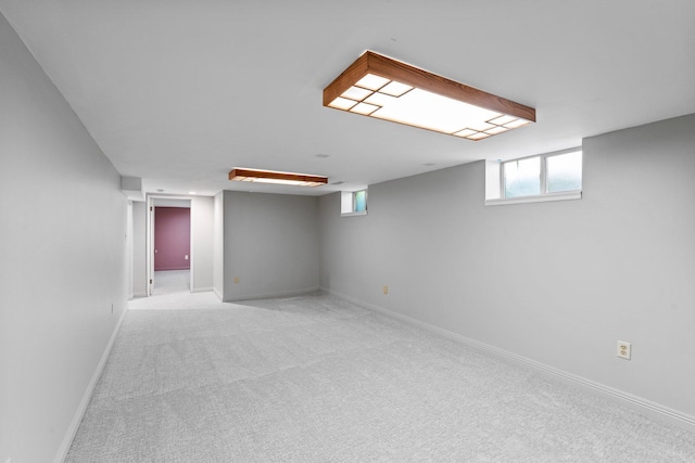 947 Stryker Ave W, Saint Paul, MN 55118 - below grade area with light carpet and healthy amount of natural light