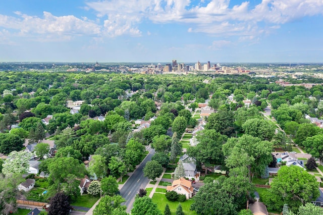 947 Stryker Ave W, Saint Paul, MN 55118 - drone / aerial view of a tree filled landscape