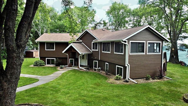 44512 276th Ln, Aitkin, MN 56431 - view of front facade featuring a front lawn