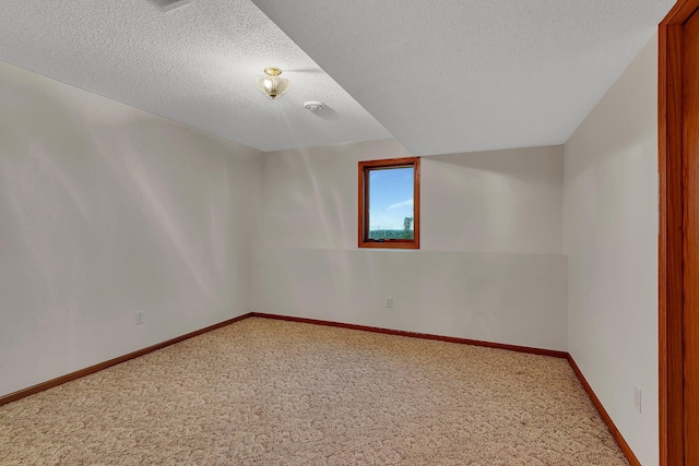 42767 190th Ave, Holding Twp, MN 56340 - bonus room featuring light carpet and a textured ceiling