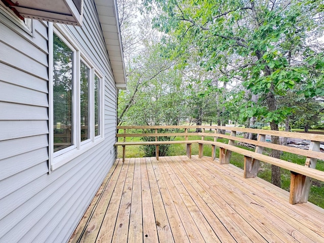 517 2nd St NW, Menahga, MN 56464 - view of wooden terrace
