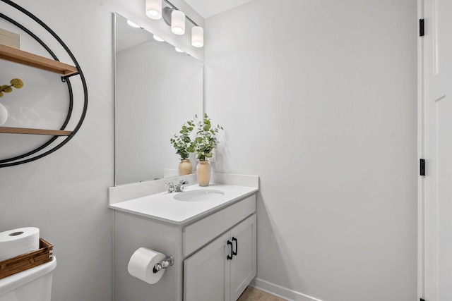 8612 Kenyon Ct NE Unit A, Blaine, MN 55449 - half bathroom with toilet and vanity