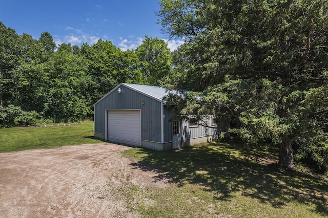 49227 US Highway 59, Dunn Twp, MN 56587 - detached garage with driveway