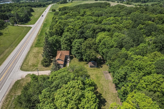 49227 US Highway 59, Dunn Twp, MN 56587 - bird's eye view of a forest and a highway
