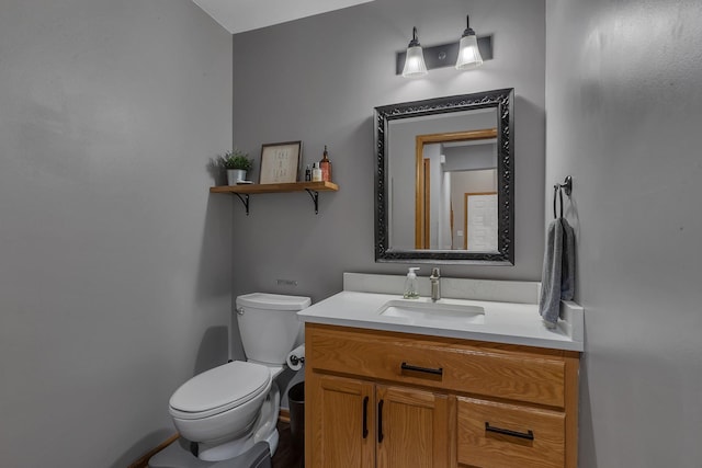 504 3rd St N, Sartell, MN 56377 - bathroom featuring vanity and toilet