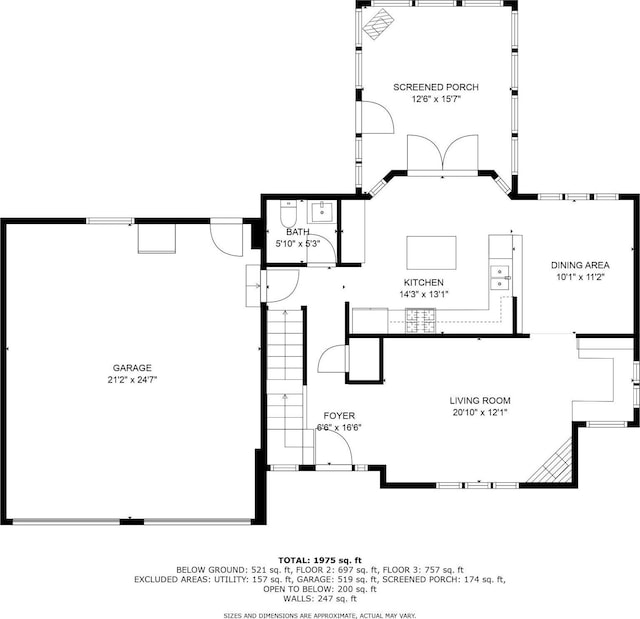 504 3rd St N, Sartell, MN 56377 - view of home floor plan