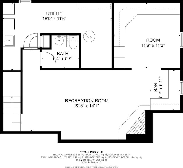 504 3rd St N, Sartell, MN 56377 - view of home floor plan