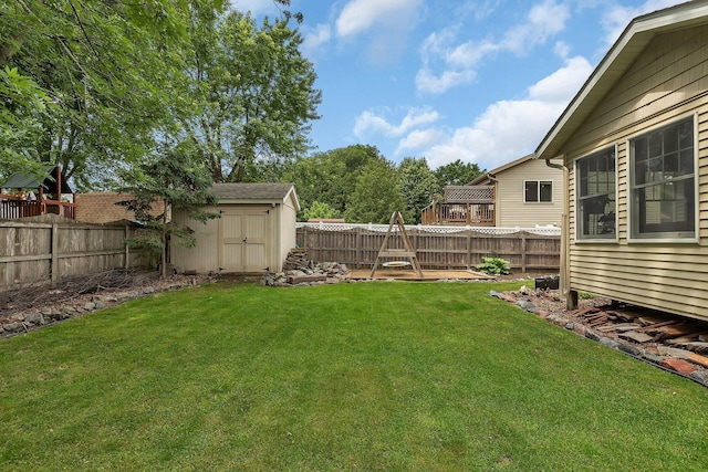 504 3rd St N, Sartell, MN 56377 - fenced backyard with a storage shed