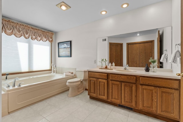 19800 Stephan Dr, Minnewaska Twp, MN 56381 - bathroom with vanity and a bath