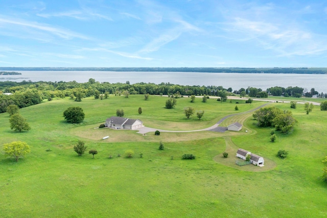 19800 Stephan Dr, Minnewaska Twp, MN 56381 - drone / aerial view of a large body of water