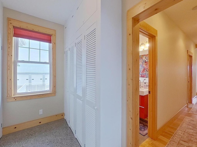 6828 Rhoades Ave SW, Cokato, MN 55321 - corridor featuring baseboards