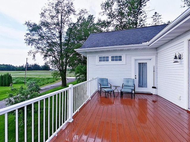 6828 Rhoades Ave SW, Cokato, MN 55321 - view of deck
