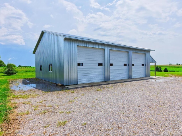 6828 Rhoades Ave SW, Cokato, MN 55321 - view of detached garage