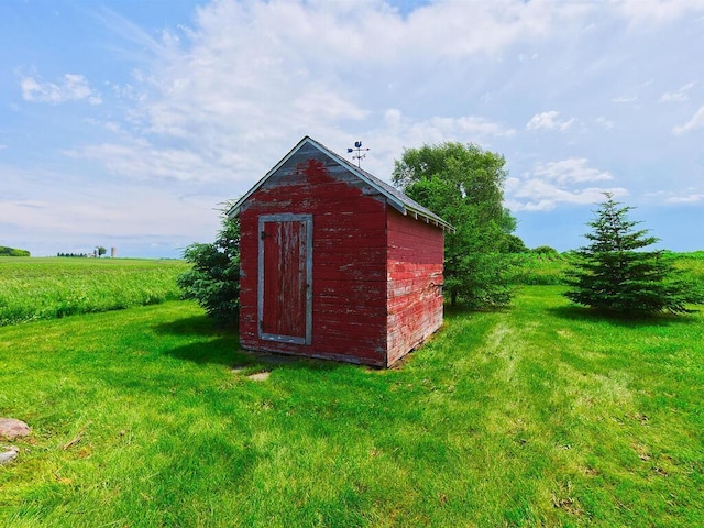 6828 Rhoades Ave SW, Cokato, MN 55321 - view of shed with a rural view