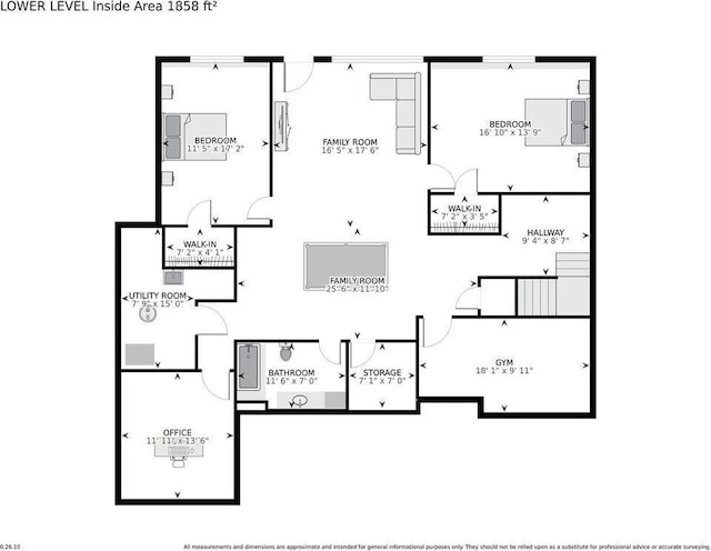 6828 Rhoades Ave SW, Cokato, MN 55321 - view of property floor plan