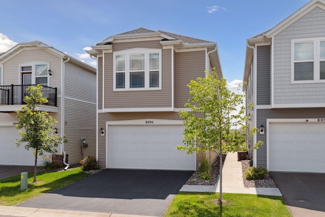8094 Arrowwood Ln N, Maple Grove, MN 55369 - view of front of house featuring an attached garage and driveway
