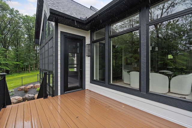 4864 148th Ave, Ham Lake, MN 55304 - view of wooden deck
