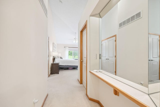 4438 Napier Pkwy NE, Saint Michael, MN 55376 - corridor featuring light carpet and lofted ceiling