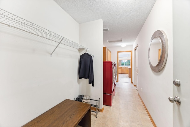 4438 Napier Pkwy NE, Saint Michael, MN 55376 - hallway with a textured ceiling and baseboards