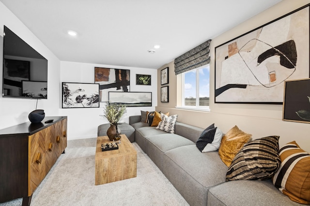2333 Jandell Ave NE, Saint Michael, MN 55376 - carpeted living room featuring recessed lighting and baseboards