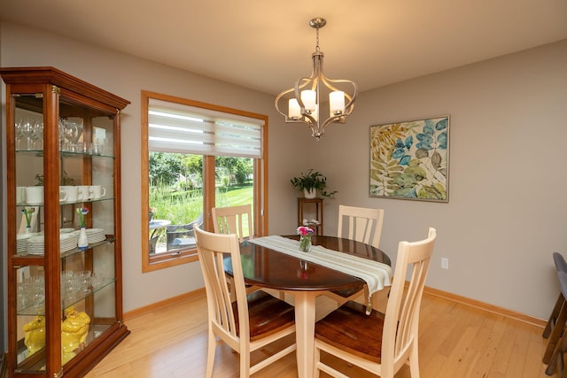 5209 Goodview Ln NW, Rochester, MN 55901 - dining space with a chandelier and light wood-style flooring