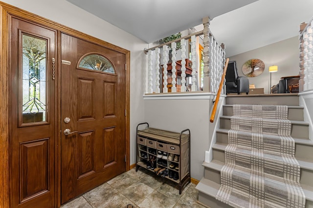 9009 44th Cir N, New Hope, MN 55428 - foyer entrance with baseboards
