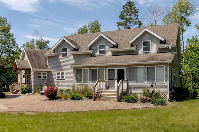 5393 Bachelor Rd NW, Hackensack, MN 56452 - view of front of home with a shingled roof