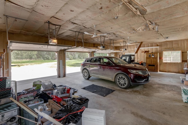 5393 Bachelor Rd NW, Hackensack, MN 56452 - garage featuring a garage door opener