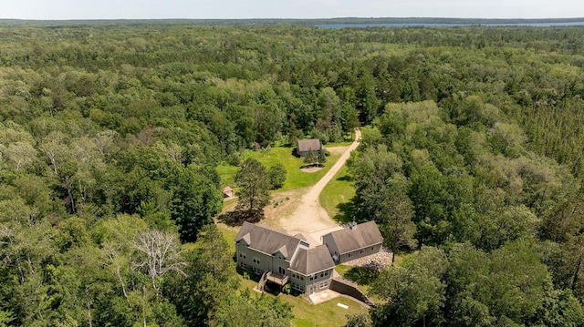 5393 Bachelor Rd NW, Hackensack, MN 56452 - drone / aerial view of a heavily wooded area