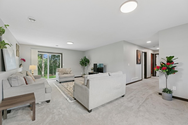 1465 19th St SE, Saint Cloud, MN 56304 - living area with light carpet and recessed lighting
