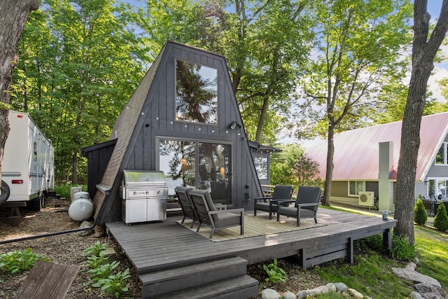 22281 670th Ave, Darwin Twp, MN 55324 - deck featuring area for grilling