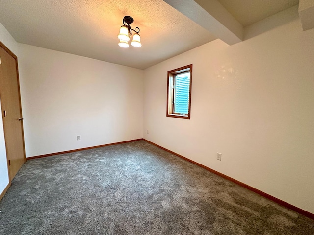 607 Washington Ave, Spring Valley, MN 55975 - spare room with carpet floors and a textured ceiling
