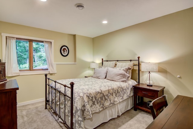 1403 Elm Ave W, Menomonie, WI 54751 - carpeted bedroom featuring baseboards and recessed lighting