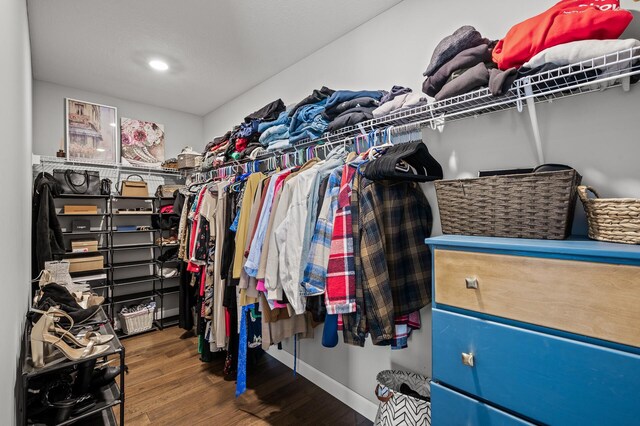 1771 Emerson Ct, Chaska, MN 55318 - spacious closet with wood finished floors