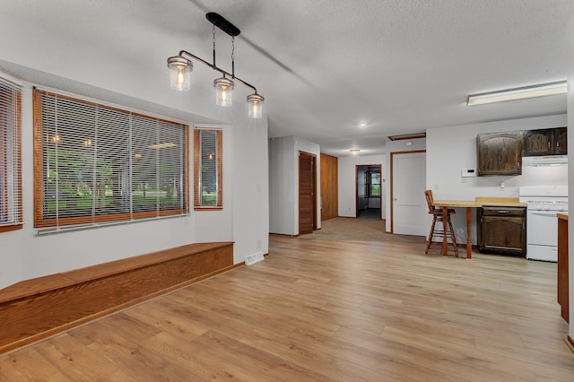 920 2nd Ave S, Sauk Rapids, MN 56379 - living room featuring light wood-style flooring and a textured ceiling